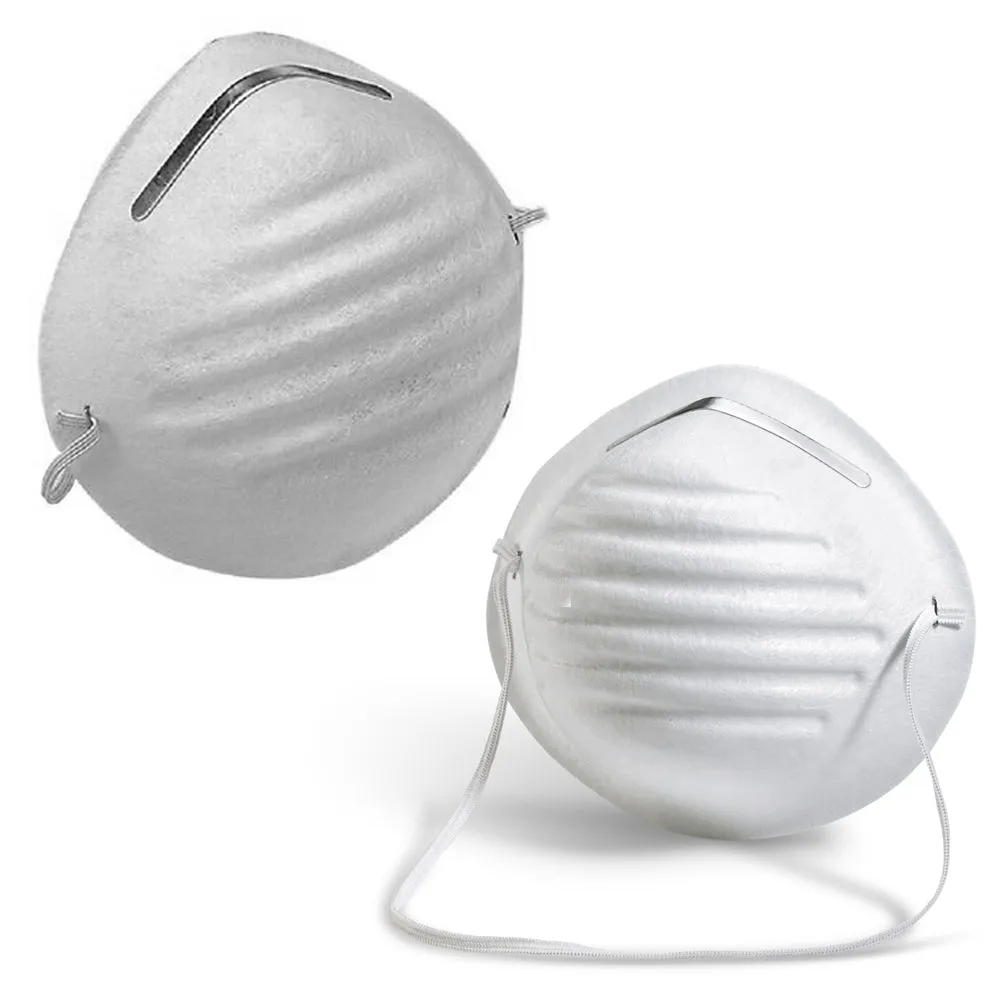 100 Disposable Medical Industry Dust Proof Mouth Cover Face Mask Valve Filter