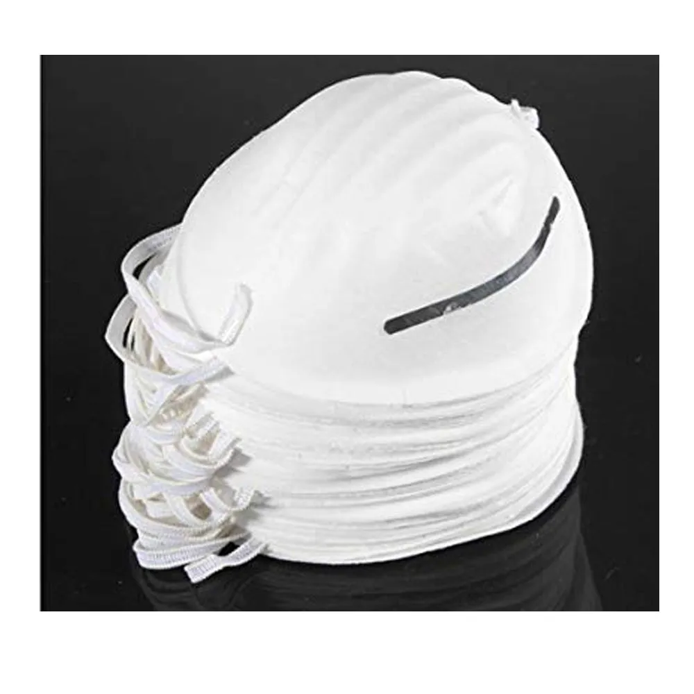 100 Disposable Medical Industry Dust Proof Mouth Cover Face Mask Valve Filter