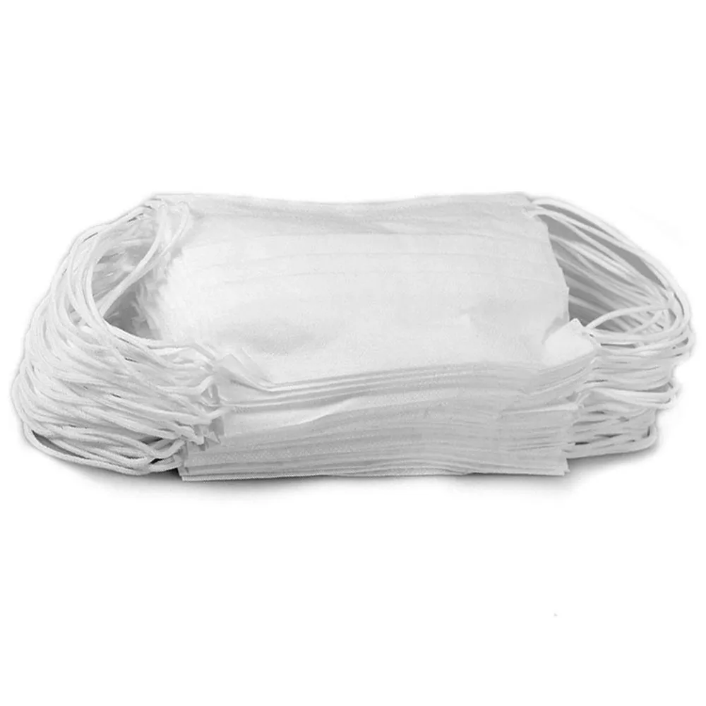 20 Disposable Face Mask Earloop Anti-Dust Mouth Cover Filter Medical Dental Nail