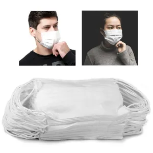 20 Disposable Face Mask Earloop Anti-Dust Mouth Cover Filter Medical Dental Nail
