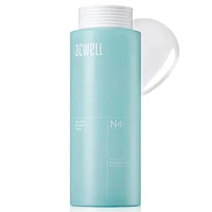 ACWELL Real Aqua Balancing LHA Hydrating & Exfoliating Facial Toner 5.4 fl.oz. - with Mineral Water pH Balancing Toner for Strengthening Skin Moisture Barrier for Sensitive Skin