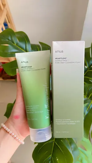 Anua Heartleaf Quercetinol Pore Deep Cleansing Foam