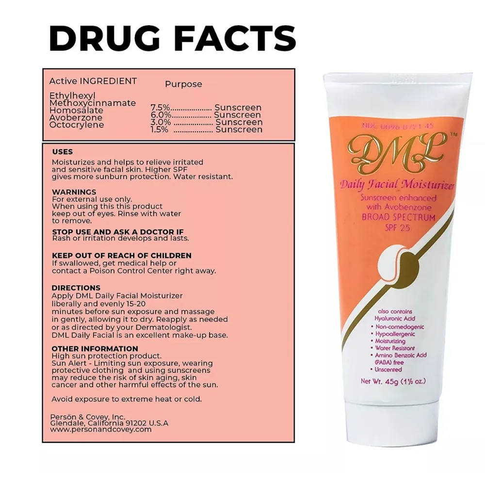 DML Daily Facial Moisturizer SPF 25