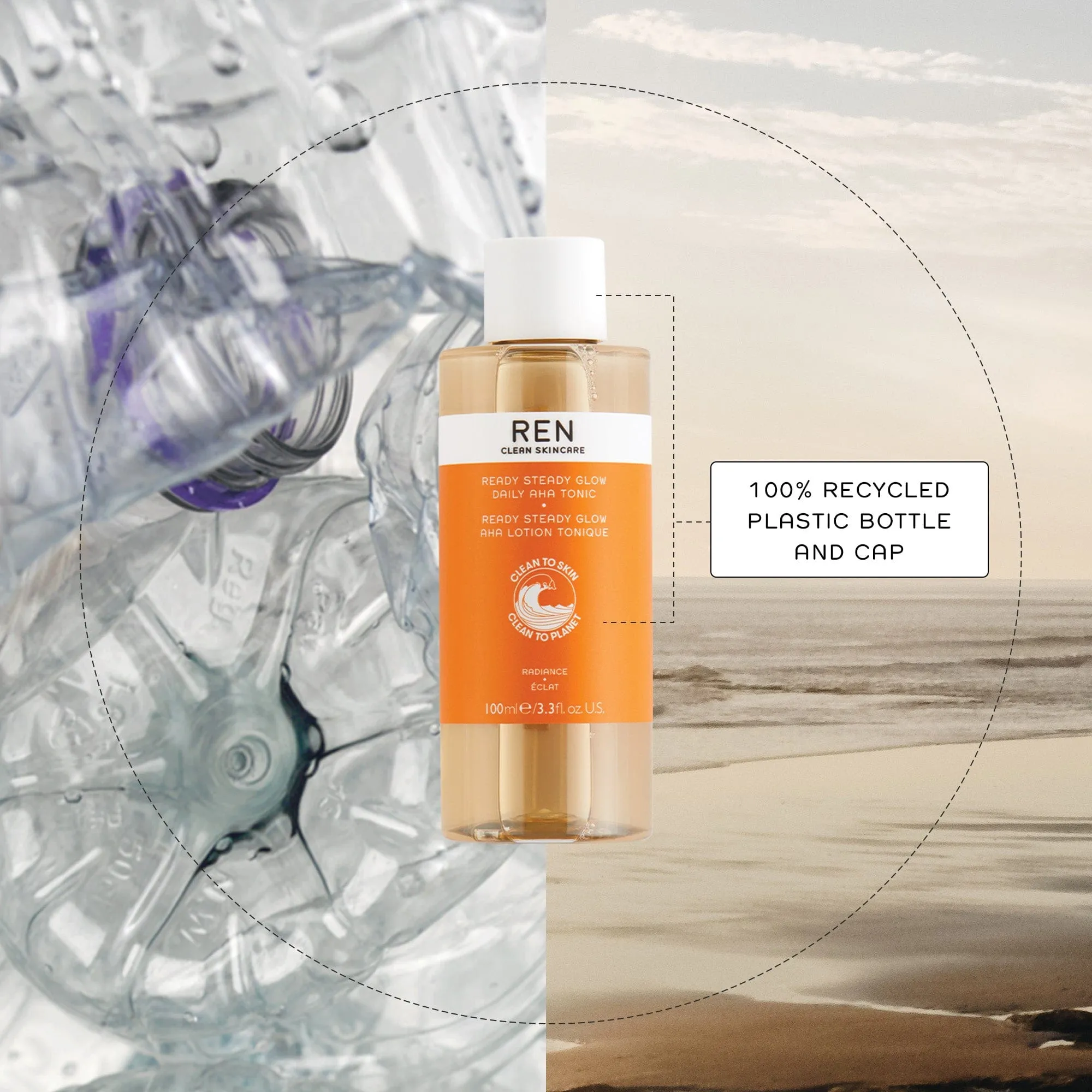 Mini Radiance Ready Steady Glow Daily AHA Tonic