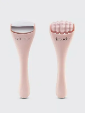 Mini Spa Rollers - Pink