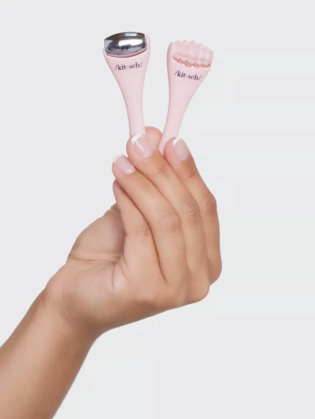 Mini Spa Rollers - Pink