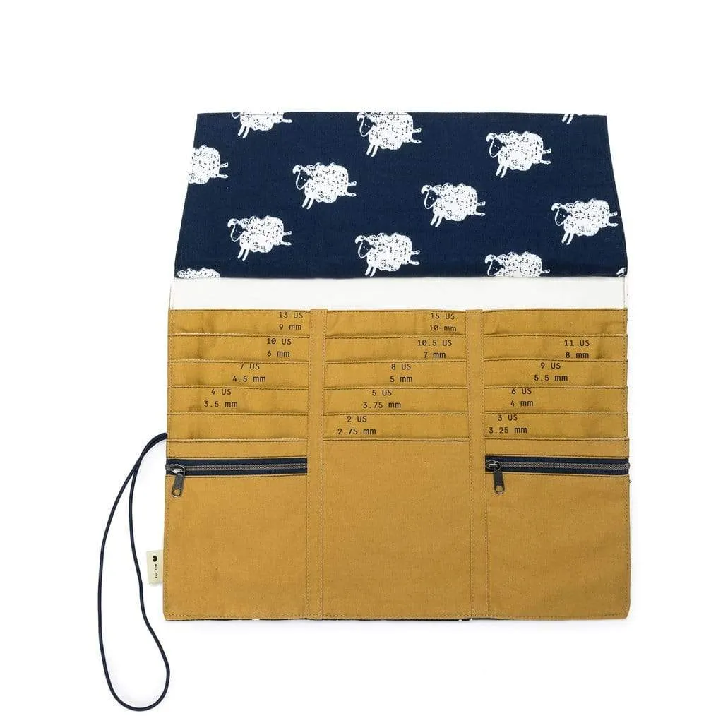 Tri-fold Circular Case