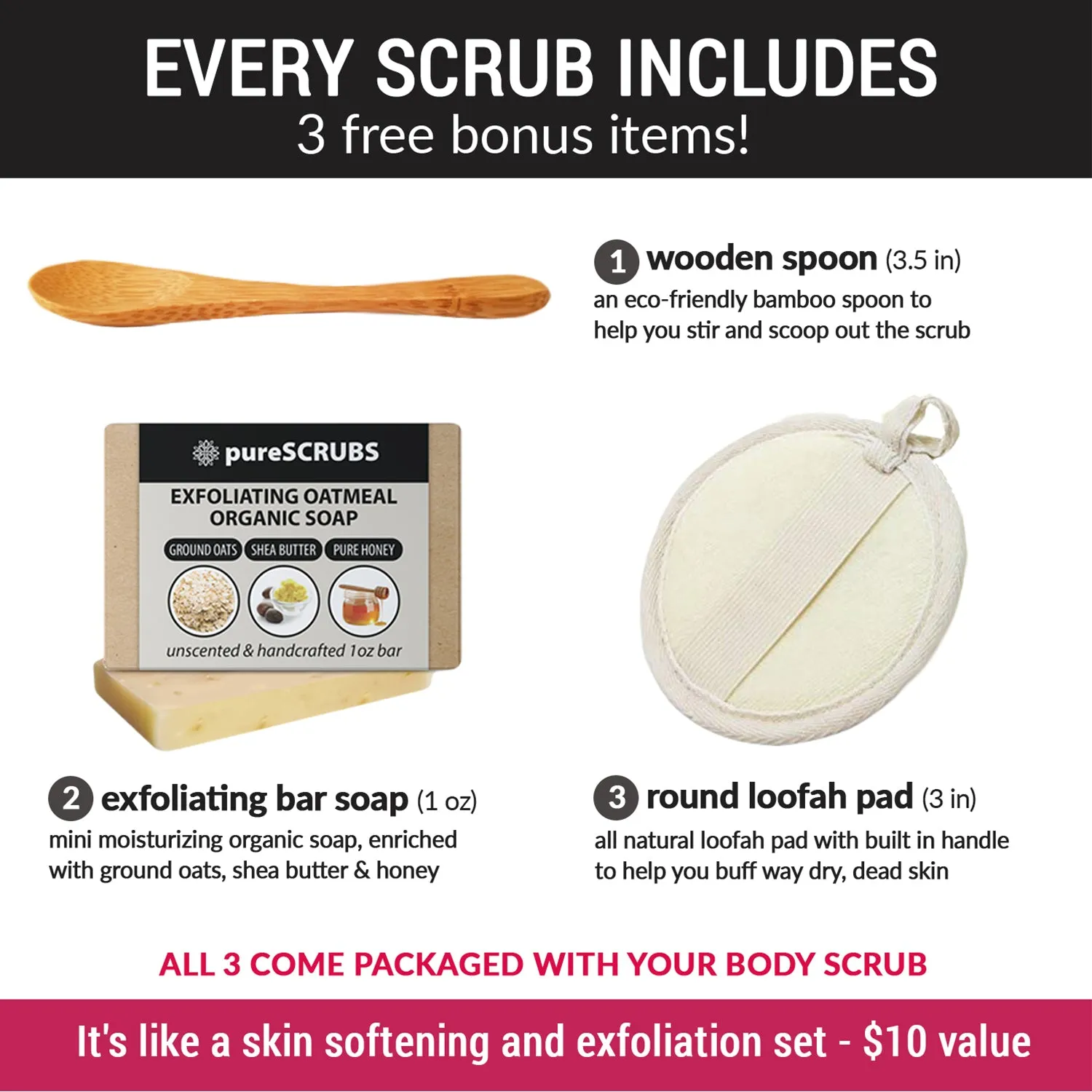 Vanilla Body Scrub / Brown Sugar / Premium Blend #38