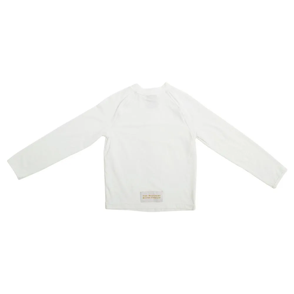 Walker's Wave Spotter Swim Shirt - Worth Avenue White