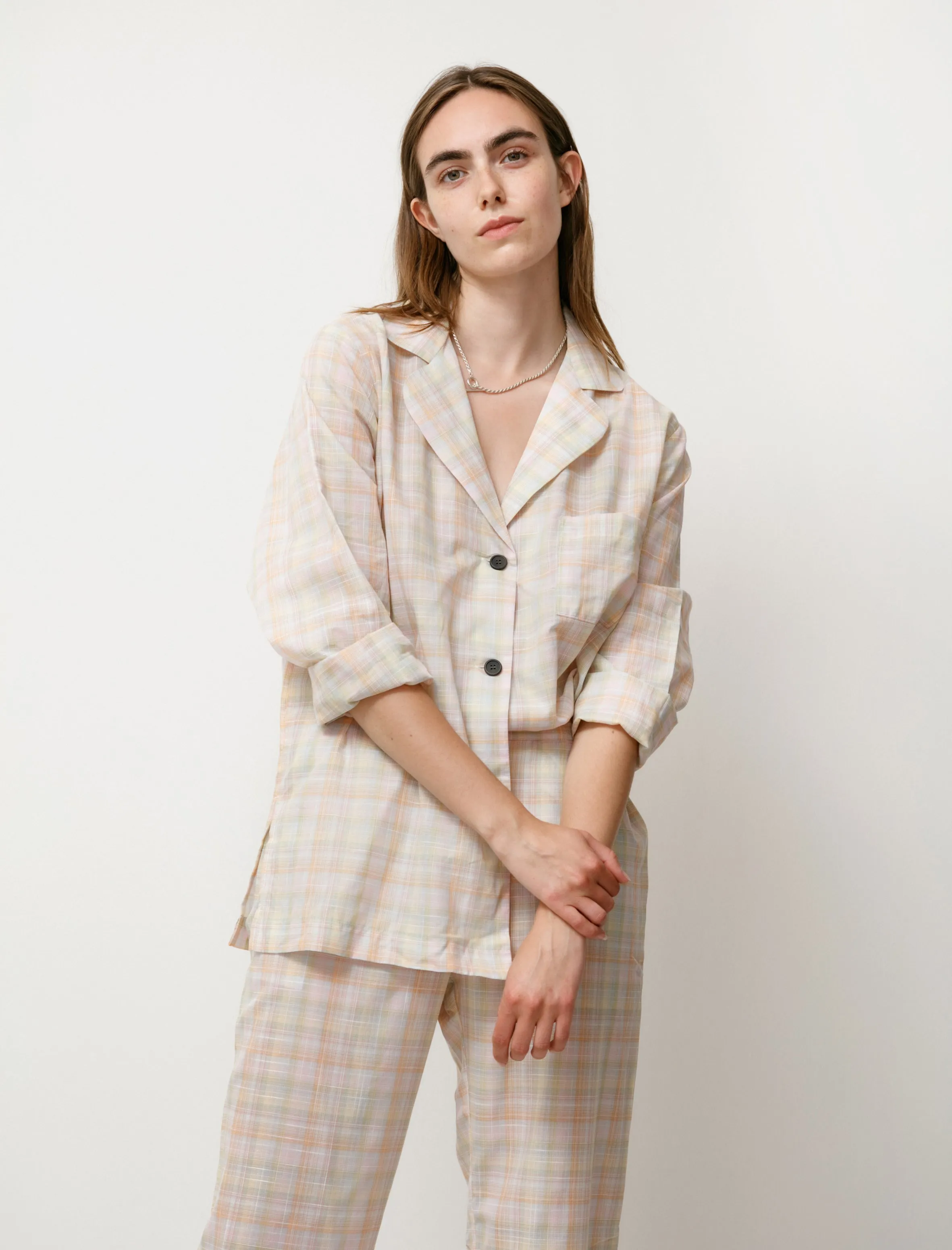 Women's Pyjama Set Primavera Plaid